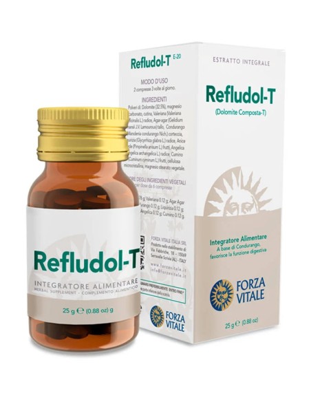 Refludol (Dolomite Composta) comprimidos 25 tab Forza vitale