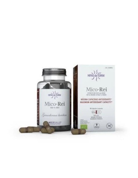 Mico Rei (reishi) 70 cap Hifas da terra