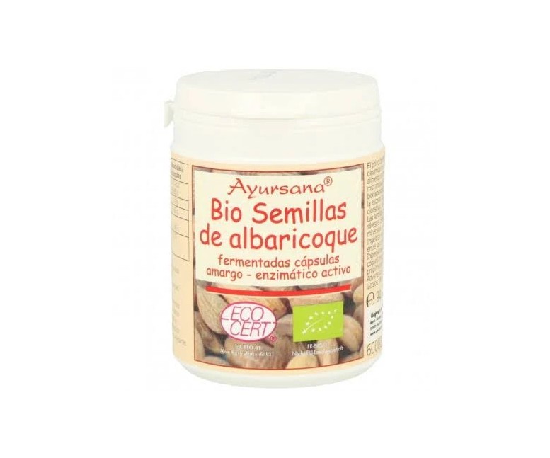 Bittere bio albaricoque 160 cap Ayursana