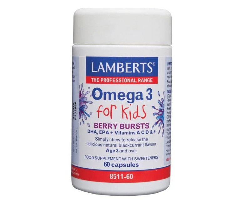 Omega 3 niños 60 cap Lamberts