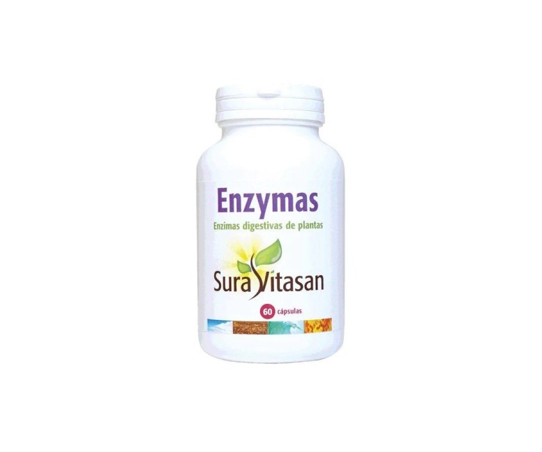 Enzimas vegetales 60 cap Sura vitasan