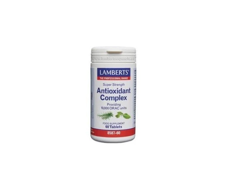 Complejo de antioxidantes alta potencia 60 cap Lamberts