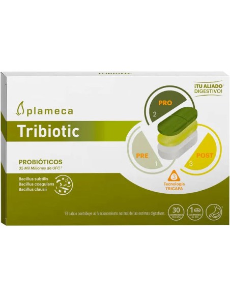 Tribiótico 30 tab Plameca