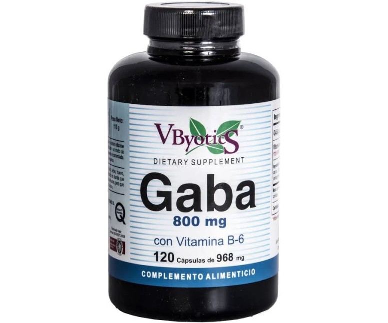 Gaba 120 cap - 800 mg Vbyotics