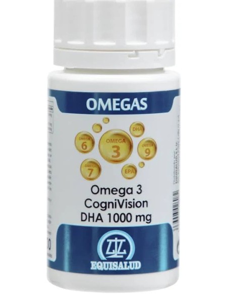 Cognivision omega 3 dha 30 cap - 1000 mg Equisalud