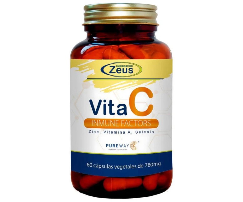 Vitamina c inmune factors 60 cap Zeus