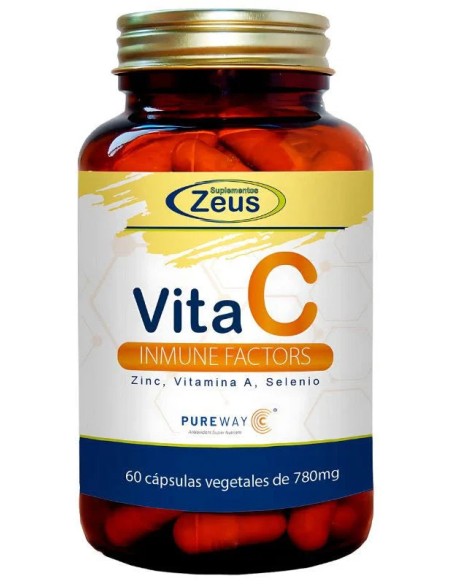 Vitamina c inmune factors 60 cap Zeus