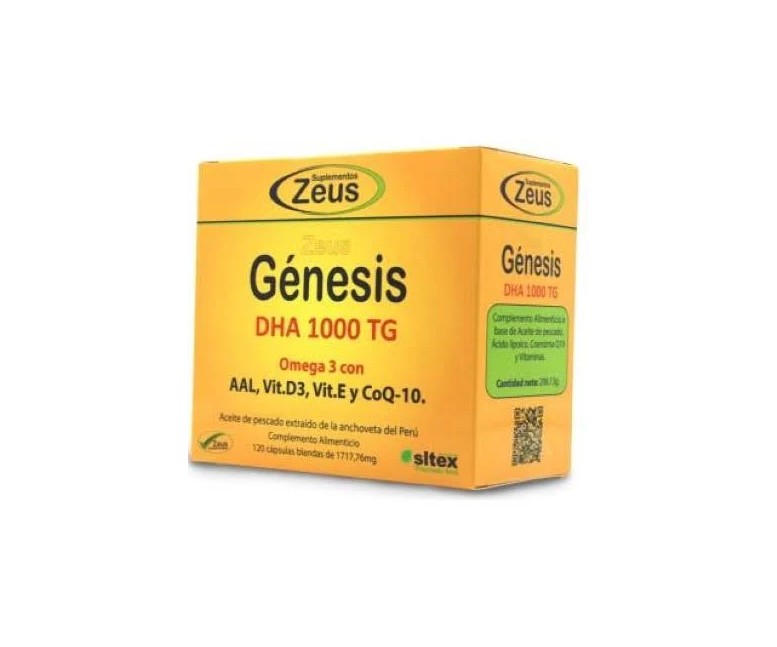 Genesis dha tg omega 3 120 cap Zeus