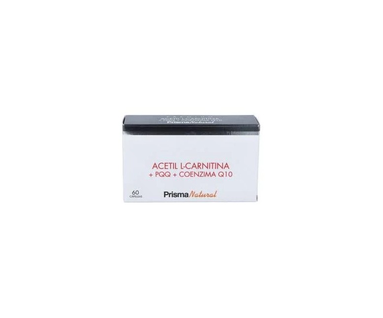 Acetil l-carnitina+pqq+q10 60 cap Prisma natural