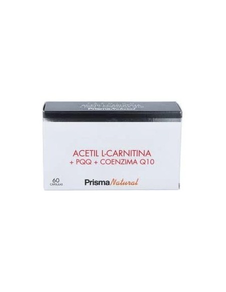 Acetil l-carnitina+pqq+q10 60 cap Prisma natural