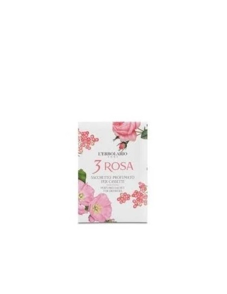 3 rosas saco perfume cajón 3 ud L'Erbolario