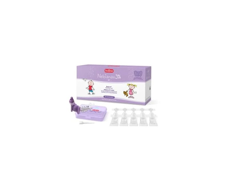 Nebianax Kit viales+spray 20 viales de 5 ml Buona