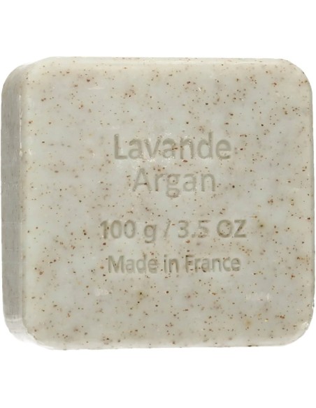 Jabón exfoliante argán-lavanda bio 100 tab Savon Du Midi