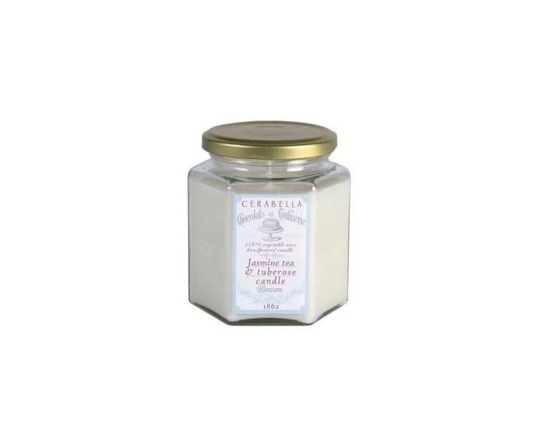 Vela tarro sucreg jasmine tea-tuberose 1 unidad Cerabella