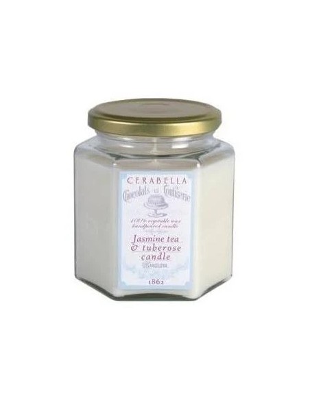 Vela tarro sucreg jasmine tea-tuberose 1 unidad Cerabella