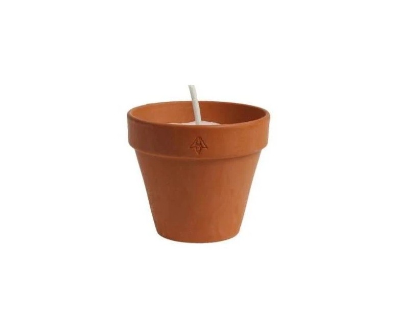 Vela tiesto terracota 13 x 11,5 cm 13 x 11,5 cm Cerabella
