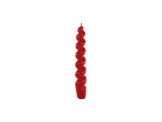Vela bujía espiral roja