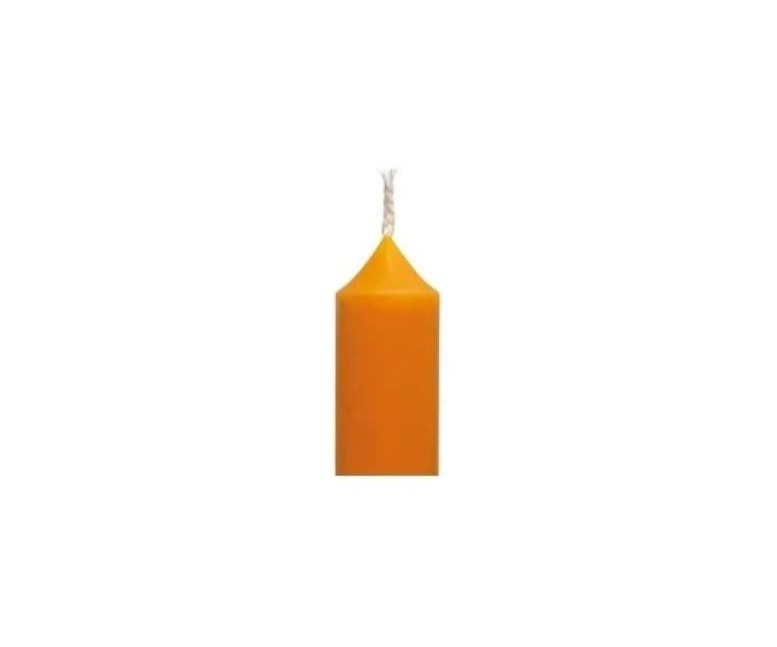 Vela bujía iris naranja 20 uds Cerabella