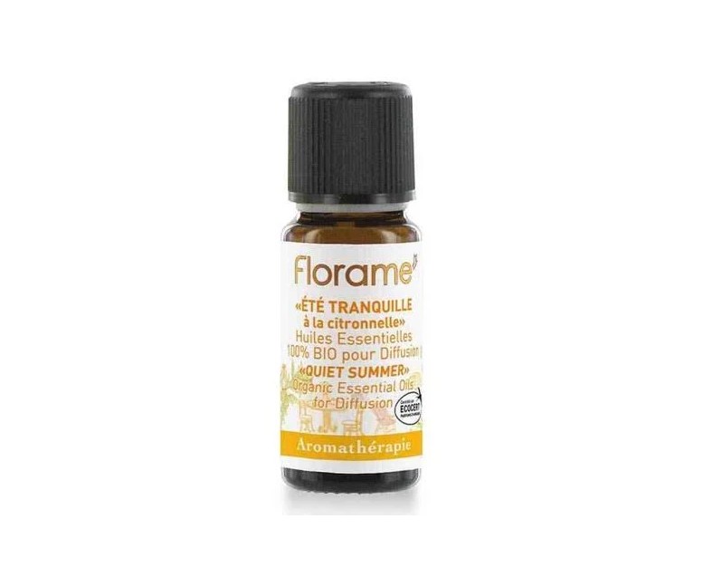 Aceites esenciales antimosquitos verano tranquilo con citron 10 ml FLORAME