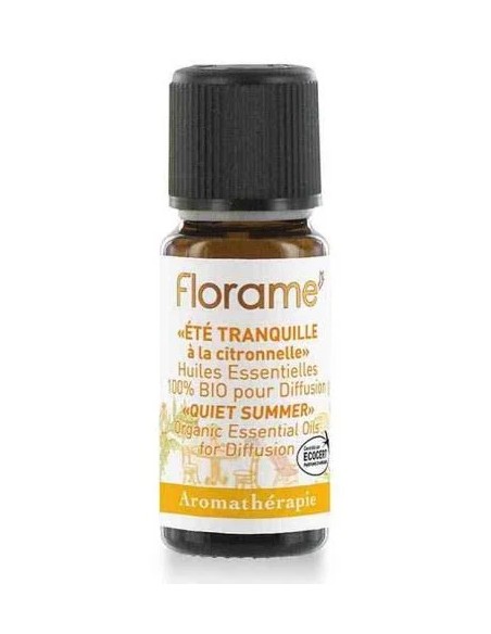 Aceites esenciales antimosquitos verano tranquilo con citron 10 ml FLORAME