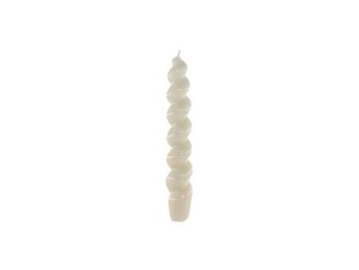 Vela bujía espiral blanca