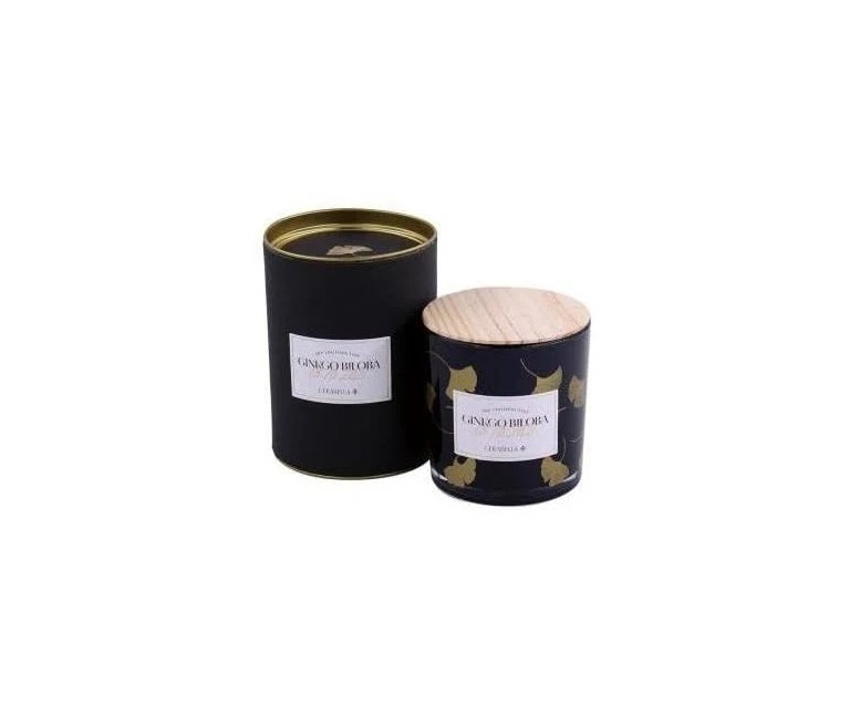 Vela vaso ginkvas ginkgo biloba perf. 1 unidad Cerabella