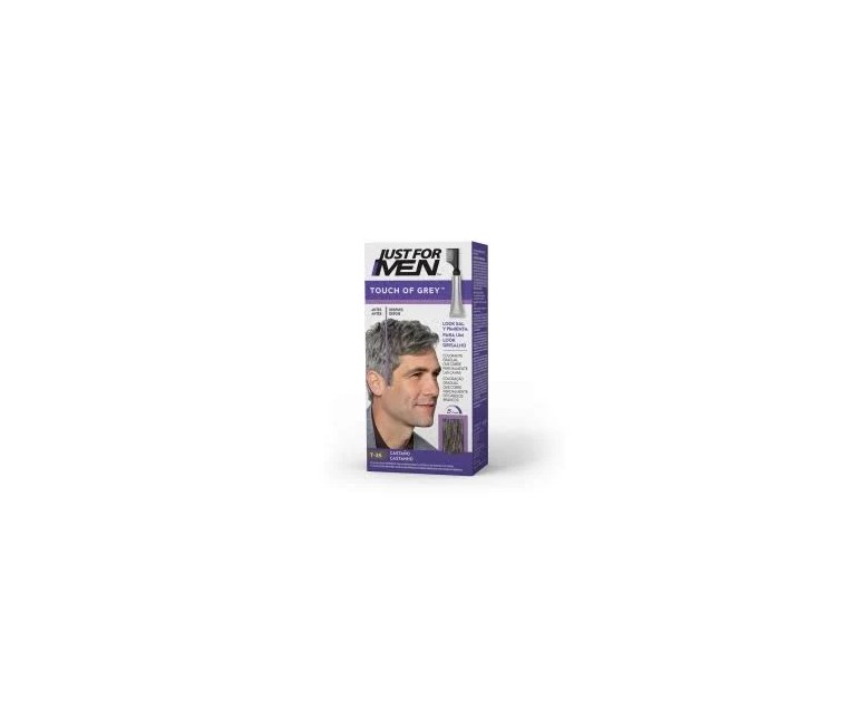Just for men touch of grey tono castaño t35 40 g Just for Men