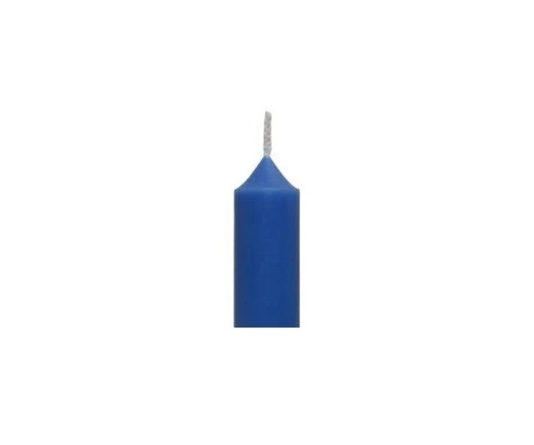 Vela bujía iris azul marino 2 x 20 cm - 20 uds Cerabella