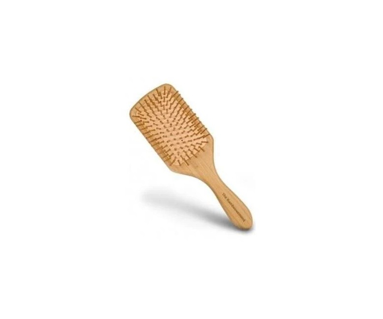 Cepillo pelo de bambú paleta-rectangular 1 unidad Bamboovement