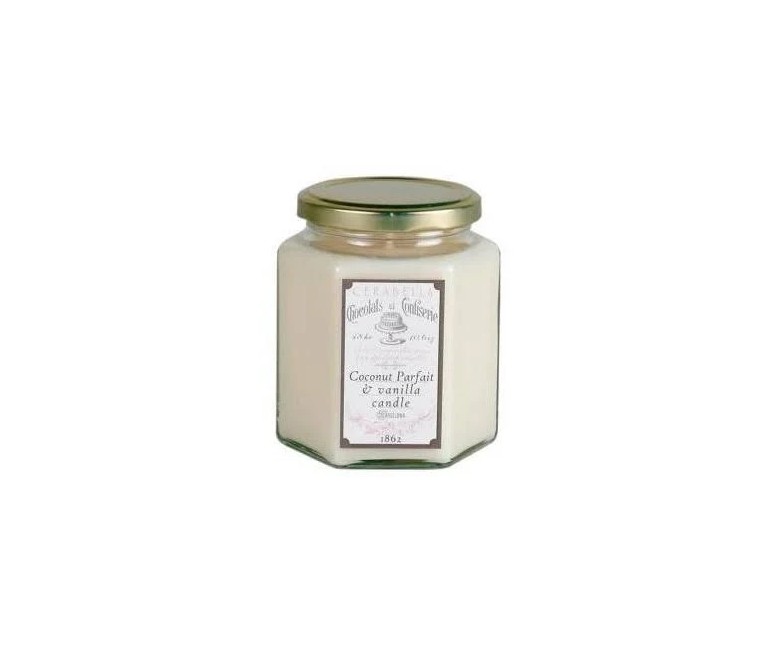 Vela tarro sucreg coconut parfait-vainilla 8 x 10 c Cerabella