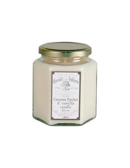 Vela tarro sucreg coconut parfait-vainilla 8 x 10 c Cerabella