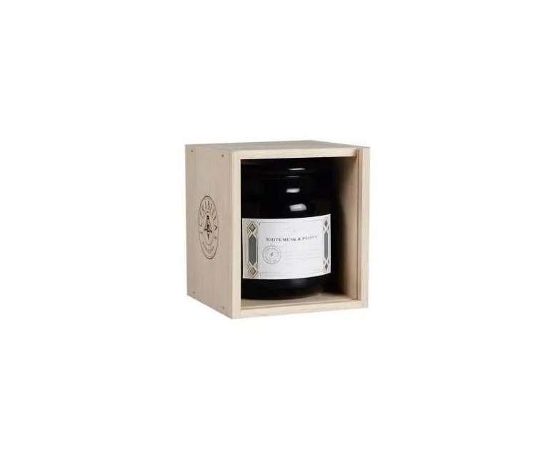 Vela tarro apotemp white musk-peony+caja 9,5 cm - 11 cm Cerabella