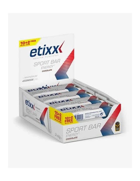 Etixx energy sport barritas chocolate 12 uds Etixx