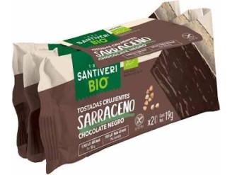 Tostadas trigo sarraceno choco negro
