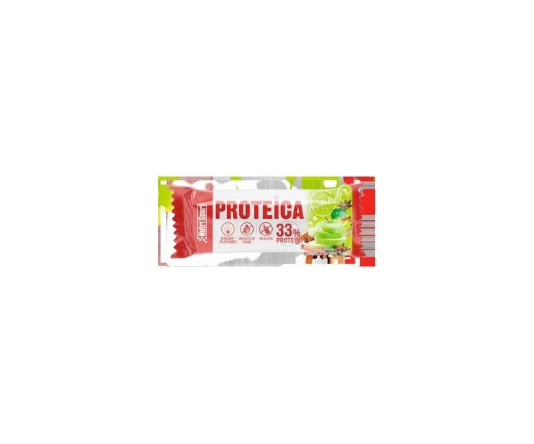 Barrita proteica yogur-apple-pie 24 uds Nutrisport
