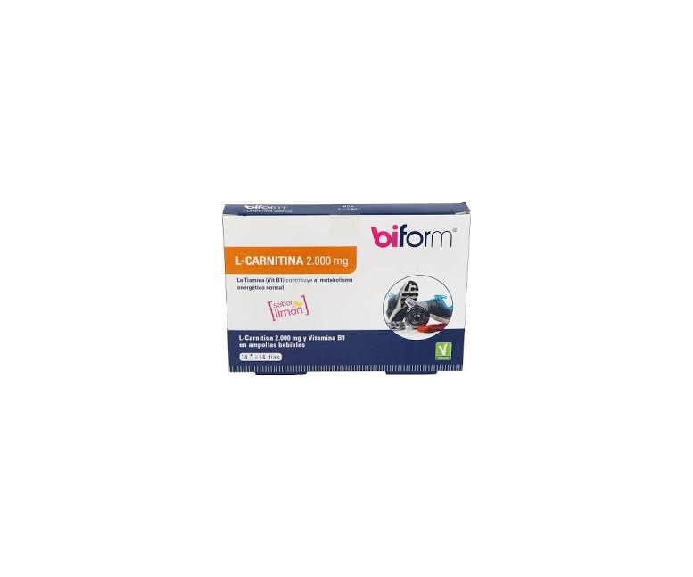 Biform l-carnitina 14 vial - 2000 mg Dietisa