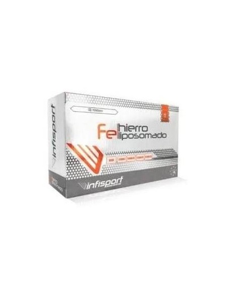 Infisport Fe liposomado 60 cap - 590 mg Infisport