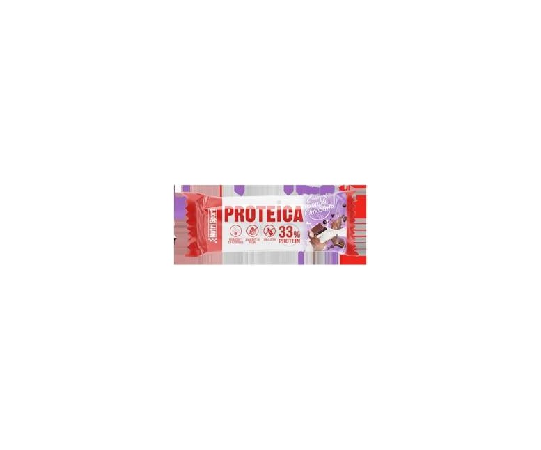 Barrita proteica doble chocolate 24 uds Nutrisport