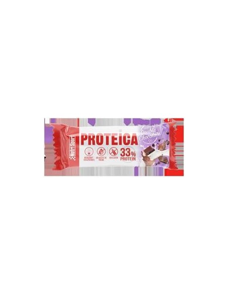 Barrita proteica doble chocolate 24 uds Nutrisport