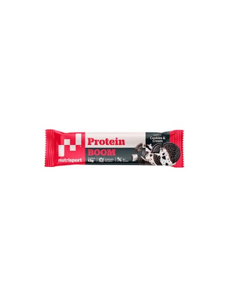 Protein boom barritas cookies and cream 24 ud Nutrisport
