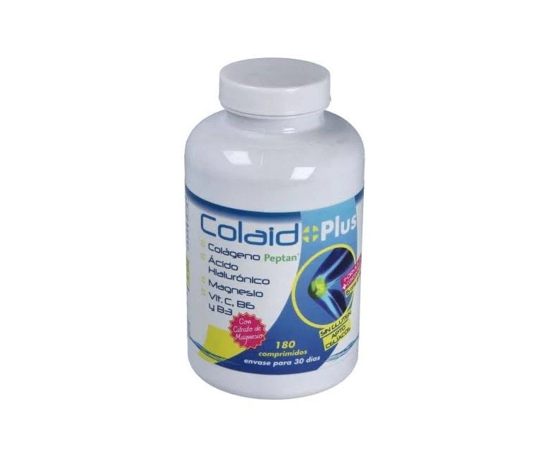 Colaid plus colágeno, ac. hialurónico 180 cap Just Aid