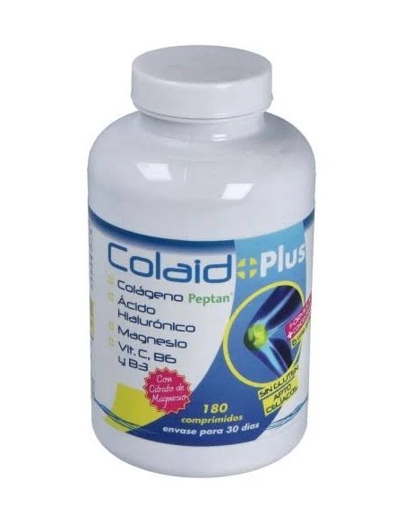 Colaid plus colágeno, ac. hialurónico 180 cap Just Aid