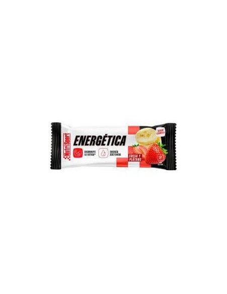 Barrita energética fresa-plátano 24 uds Nutrisport
