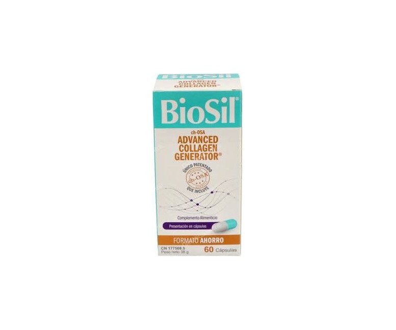 Biosil generador de colágeno 60 cap Biosil