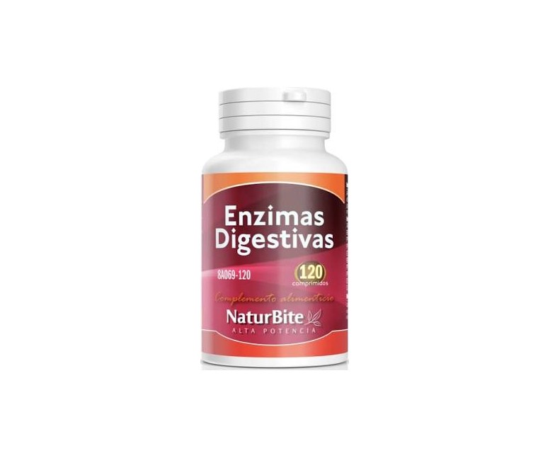 Enzimas digestivas 120 tab Naturbite