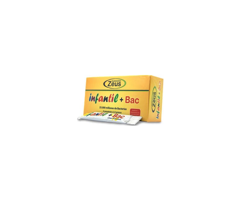 Infantil + Bac 8 monodosis Zeus