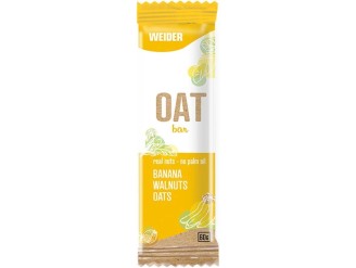 Weider oat bar barritas banana-walnuts