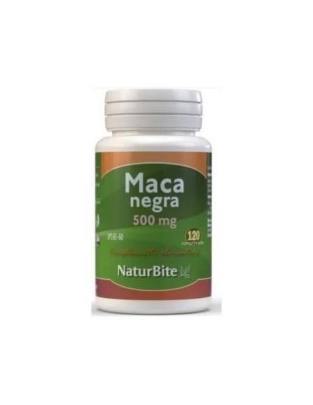 Maca negra 120 tab - 500 mg Naturbite