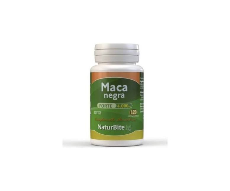 Maca negra forte 120 tab - 4000 mg Naturbite