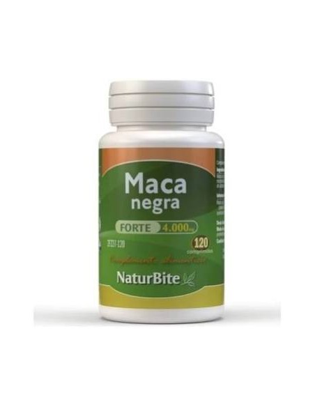 Maca negra forte 120 tab - 4000 mg Naturbite